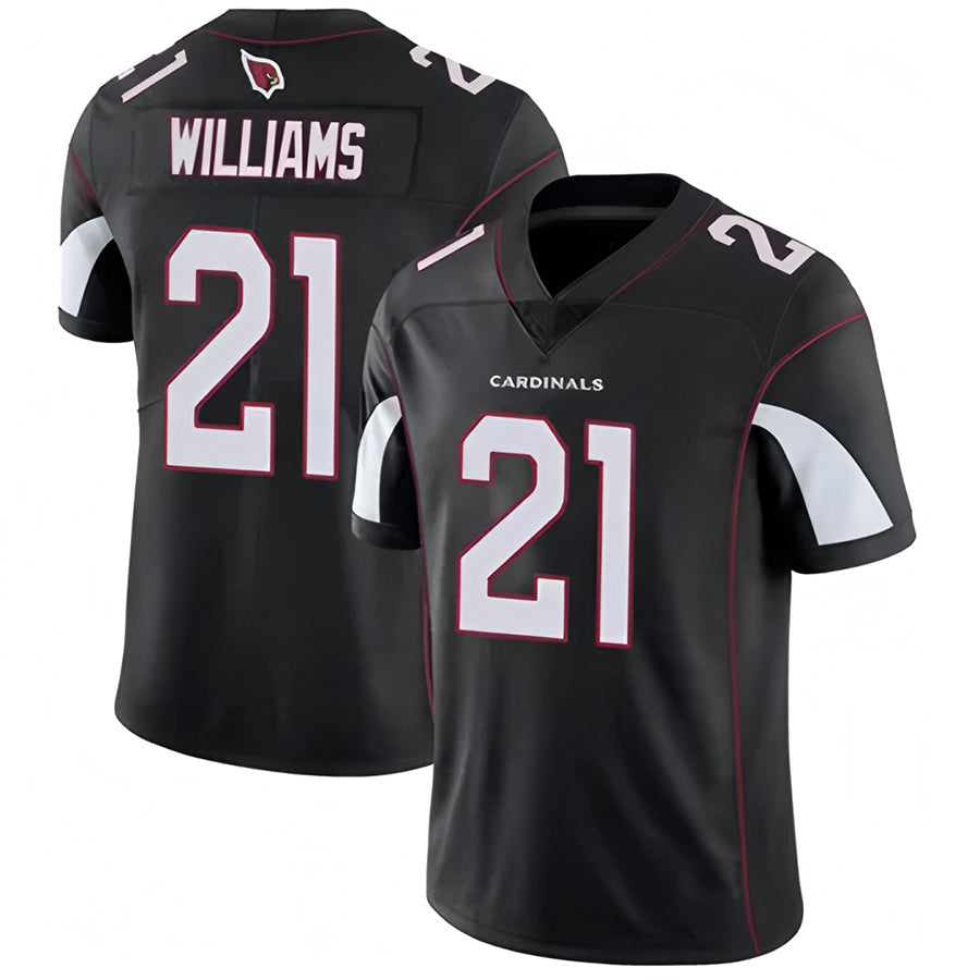 Johmsee A.Cardinals #21 Garrett Williams Player Black Vapor Untouchable Elite Stitched Jerseys