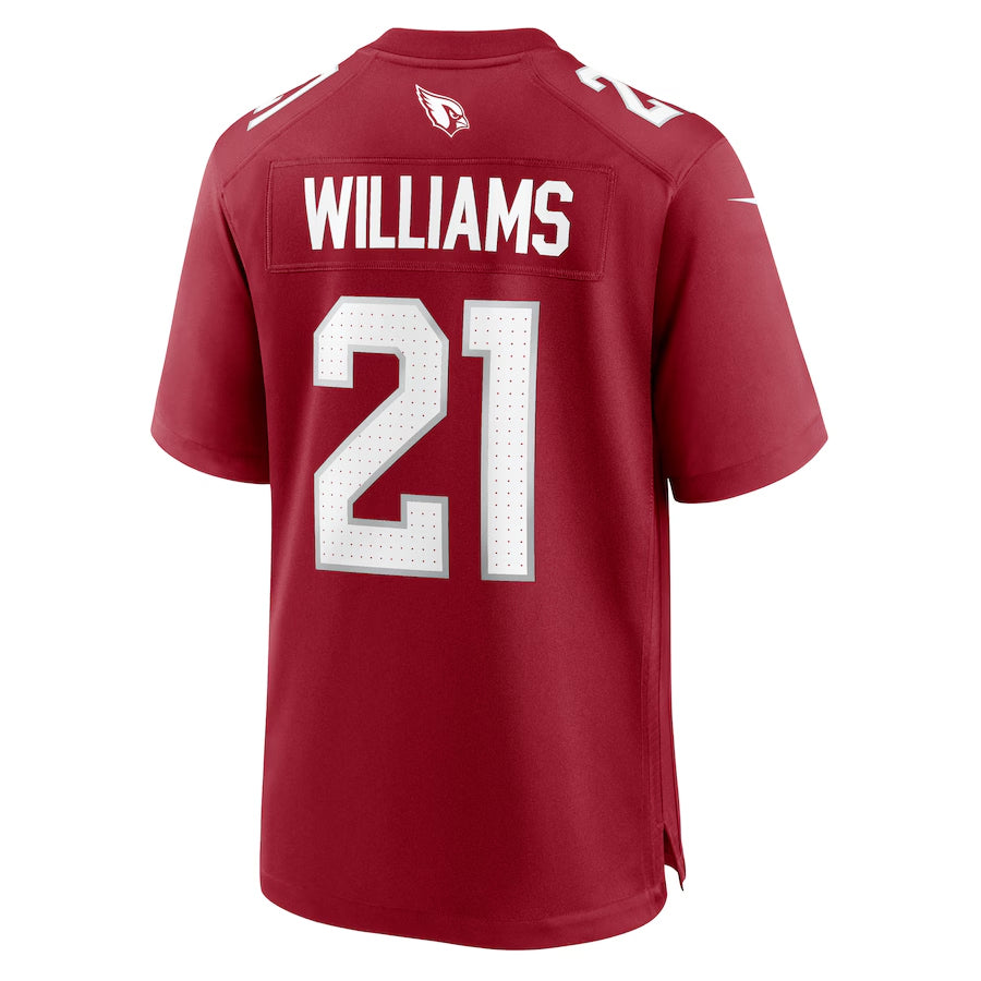 Johmsee A.Cardinals #21 Garrett Williams Player Cardinal Limited Home Game Stitched Jerseys