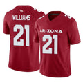 Johmsee A.Cardinals #21 Garrett Williams Player Cardinal Vapor F.U.S.E. Limited Home Game Stitched Jerseys