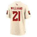Johmsee A.Cardinals #21 Garrett Williams Player Cream Rivalries Collection Game Stitched Jerseys