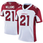 Johmsee A.Cardinals #21 Garrett Williams Player White Game Stitched Jerseys