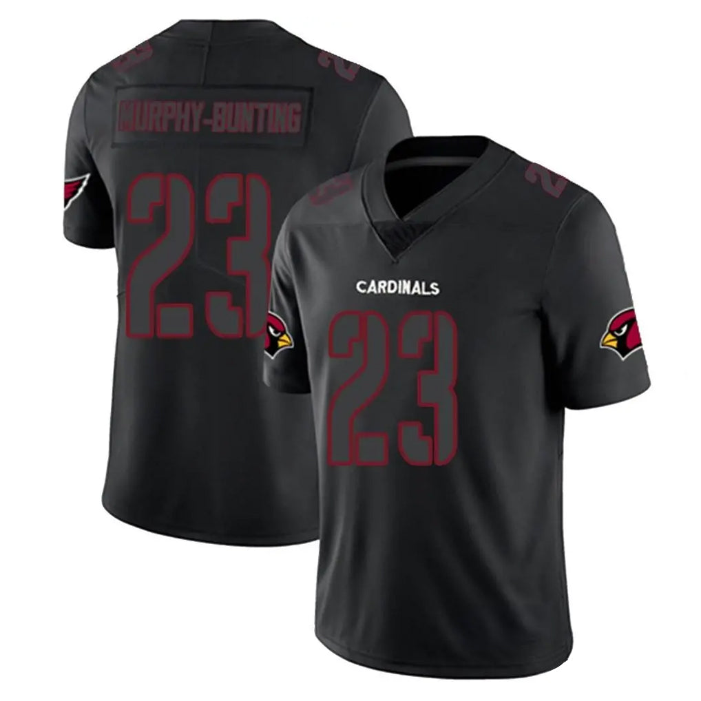 Johmsee A.Cardinals #23 Sean Murphy-Bunting Player Black Impact Limited Home Game Stitched Jerseys