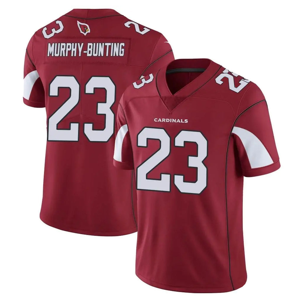 Johmsee A.Cardinals #23 Sean Murphy-Bunting Player Cardinal Vapor Limited Home Game  Stitched Jerseys