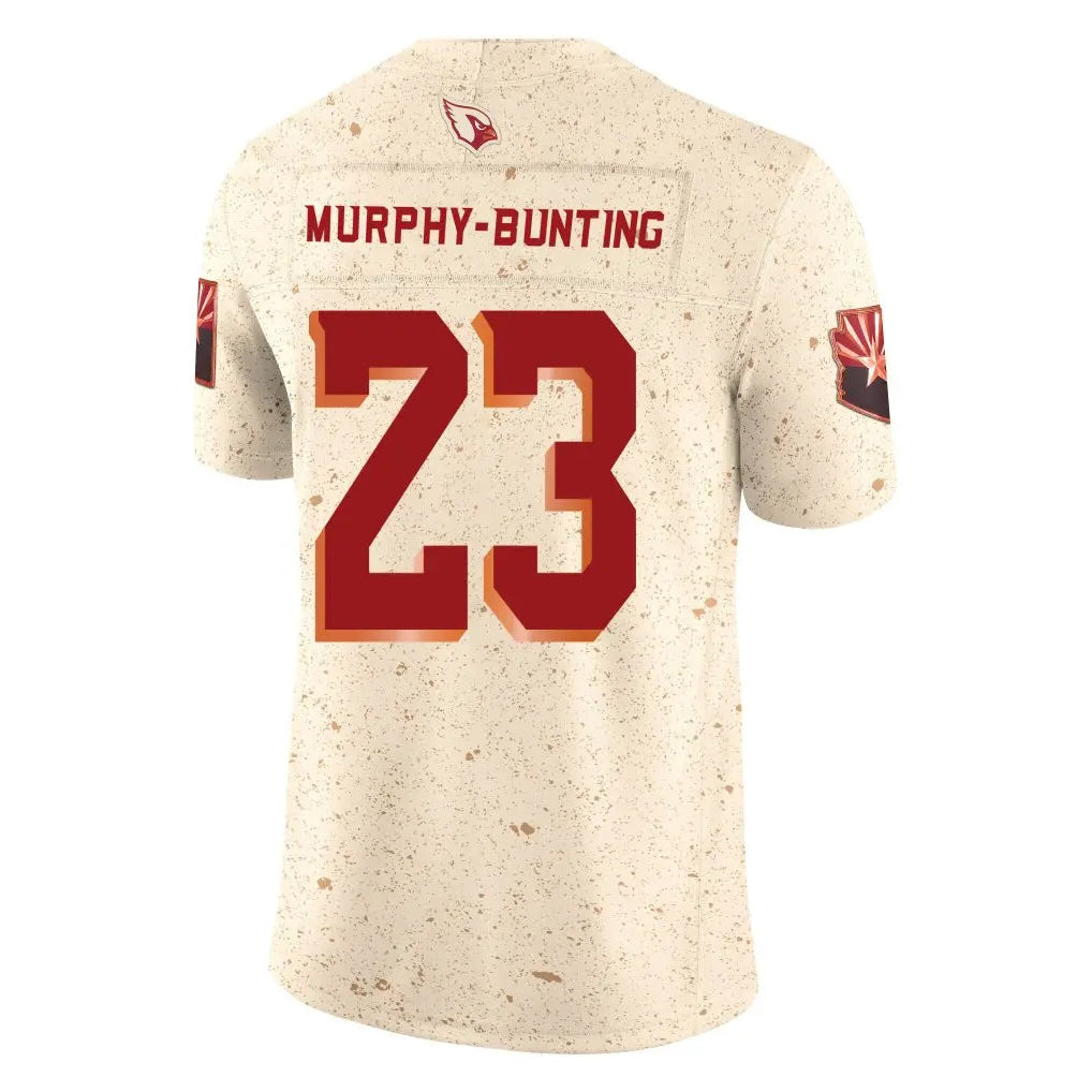 Johmsee A.Cardinals #23 Sean Murphy-Bunting Player Cream Rivalries Collection Vapor Limited Home Game Stitched Jerseys