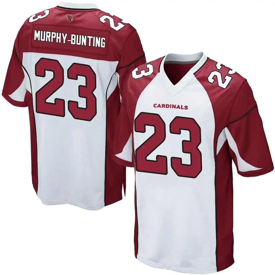 Johmsee A.Cardinals #23 Sean Murphy-Bunting Player White Game Stitched Jerseys