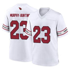 Johmsee A.Cardinals #23 Sean Murphy-Bunting Player White Home Game Stitched Jerseys