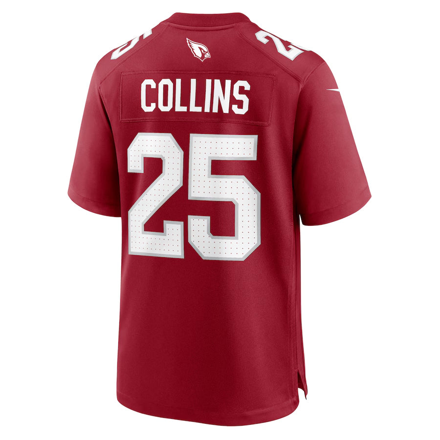 Johmsee A.Cardinals #25 Zaven Collins Player Cardinal Home Game Stitched Jerseys