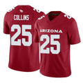 Johmsee A.Cardinals #25 Zaven Collins Player Cardinal Vapor F.U.S.E. Limited Home Game Stitched Jerseys
