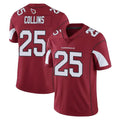 Johmsee A.Cardinals #25 Zaven Collins Player Cardinal Vapor Limited Home Game  Stitched Jerseys
