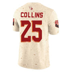 Johmsee A.Cardinals #25 Zaven Collins Player Cream Rivalries Collection Vapor Limited Home Game Stitched Jerseys