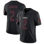 Johmsee A.Cardinals #2 Will Johnson Player Black Impact Limited Home Game Stitched Jerseys