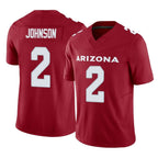 Johmsee A.Cardinals #2 Will Johnson Player Cardinal Vapor F.U.S.E. Limited Home Game Stitched Jerseys