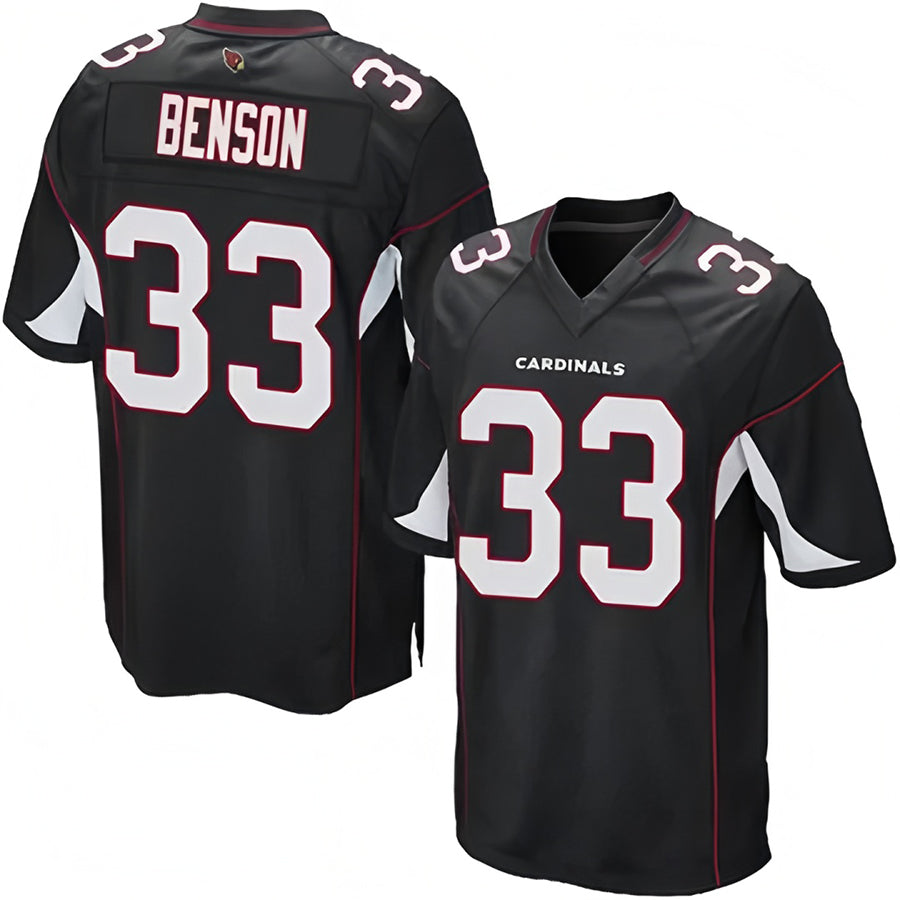 Johmsee A.Cardinals #33 Trey Benson Player Black Alternate Game Stitched Jerseys