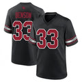 Johmsee A.Cardinals #33 Trey Benson Player Black Home Game Stitched Jerseys