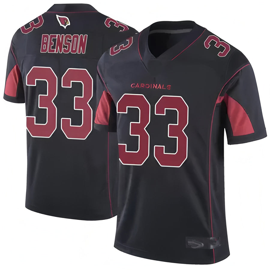 Johmsee A.Cardinals #33 Trey Benson Player Black Vapor Limited Elite Stitched Jerseys
