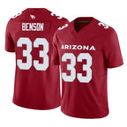 Johmsee A.Cardinals #33 Trey Benson Player Cardinal Vapor F.U.S.E. Limited Home Game Stitched Jerseys