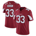 Johmsee A.Cardinals #33 Trey Benson Player Cardinal Vapor Limited Home Game  Stitched Jerseys