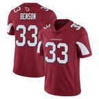 Johmsee A.Cardinals #33 Trey Benson Player Cardinal Vapor Limited Home Game  Stitched Jerseys