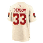 Johmsee A.Cardinals #33 Trey Benson Player Cream Rivalries Collection Game Stitched Jerseys