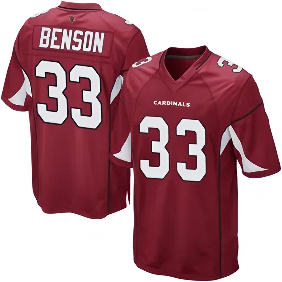Johmsee A.Cardinals #33 Trey Benson Player Game Stitched Stitched Jerseys