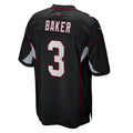 Johmsee A.Cardinals #3 Budda Baker Player Black Alternate Game Stitched  Jerseys