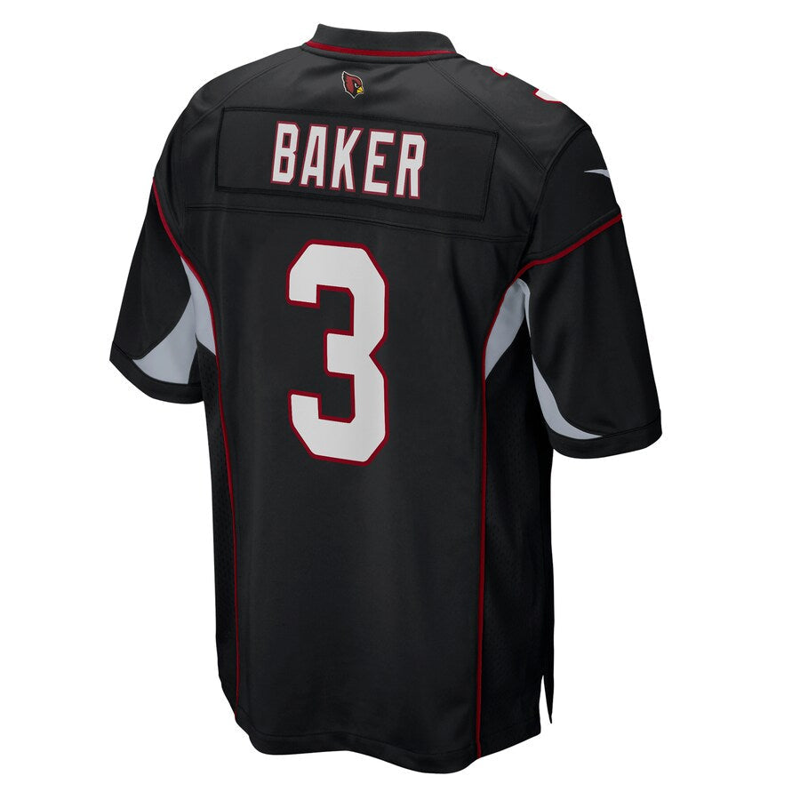 Johmsee A.Cardinals #3 Budda Baker Player Black Alternate Game Stitched  Jerseys