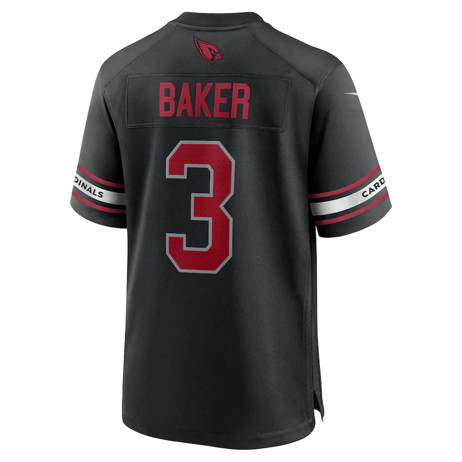 Johmsee A.Cardinals #3 Budda Baker Player Black Game Stitched  Jerseys