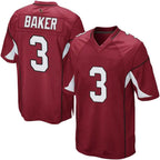 Johmsee A.Cardinals #3 Budda Baker Player Cardinal Home Game Stitched  Jerseys