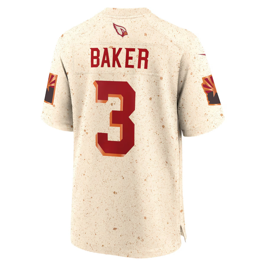 Johmsee A.Cardinals #3 Budda Baker Player Rivalries Collection Game Stitched  Jerseys