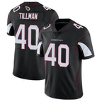 Johmsee A.Cardinals #40 Pat Tillman Player Black Vapor Limited Home Game Stitched Jerseys