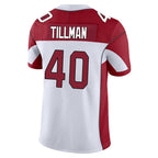 Johmsee A.Cardinals #40 Pat Tillman Player White Vapor Limited Home Game Stitched Jerseys