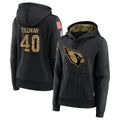 Johmsee A.Cardinals #40 Pat Tillman Player Black Salute to Service Limited Hoodie Stitched Jerseys