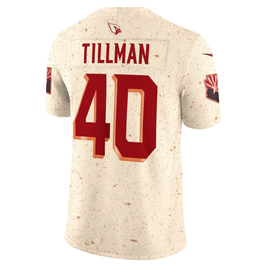 Johmsee A.Cardinals #40 Pat Tillman Player Rivalries Collection Vapor Limited Stitched Jerseys