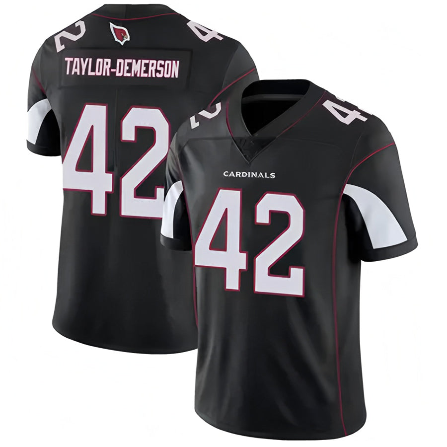 Johmsee A.Cardinals #42 Dadrion Taylor-Demerson Player Black Limited Stitched Jerseys