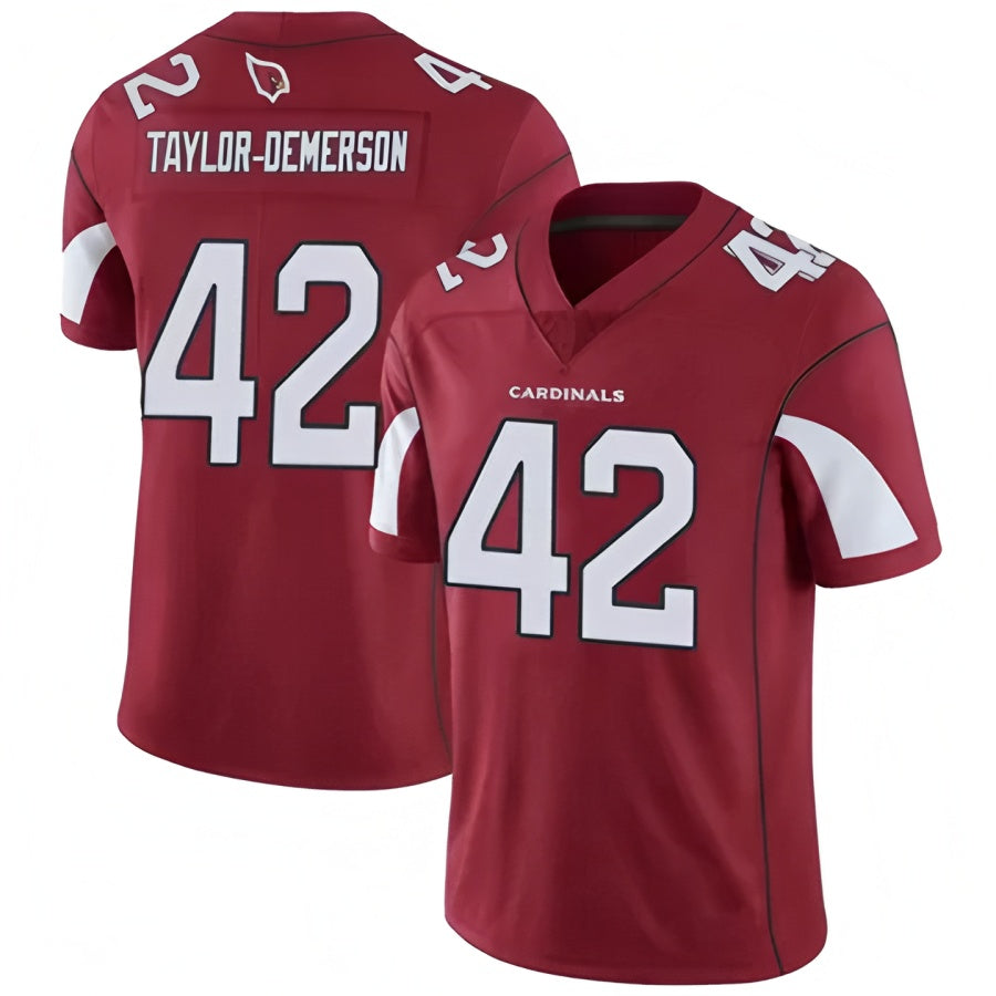 Johmsee A.Cardinals #42 Dadrion Taylor-Demerson Player Red Limited Stitched Jerseys