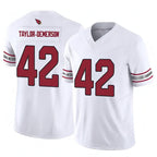 Johmsee A.Cardinals #42 Dadrion Taylor-Demerson Player White Limited Stitched Jerseys
