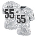 Johmsee A.Cardinals #55 Dante Stills Player Camo Salute to Service Limited Home Stitched Jerseys