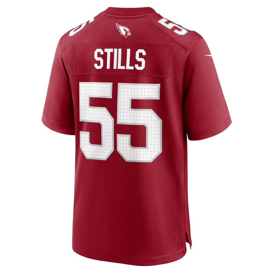 Johmsee A.Cardinals #55 Dante Stills Player Cardinal Home Game Stitched Jerseys
