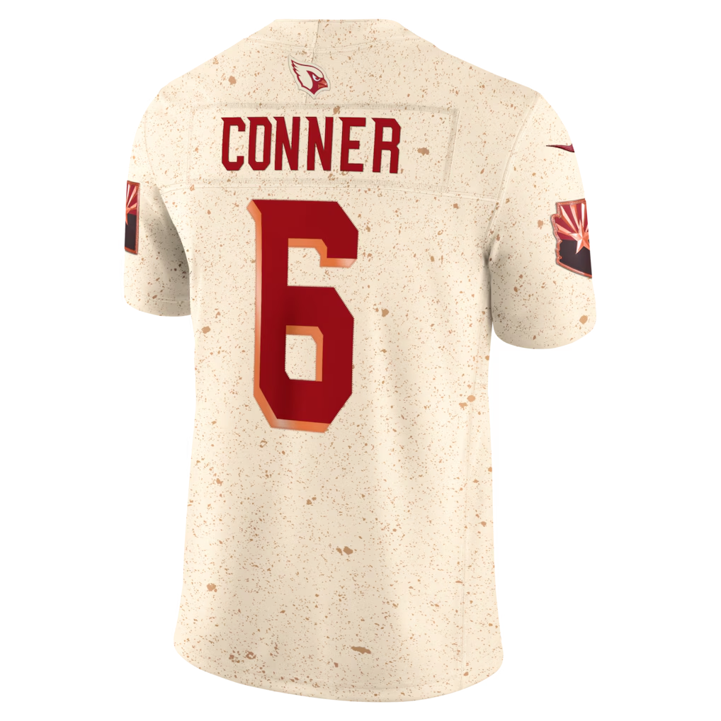 Johmsee A.Cardinals #6 James Conner Natural 2025 Rivalries Collection Limited Stitched Jerseys