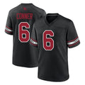 Johmsee A.Cardinals #6 James Conner Player Black Alternate Game Stitched Jerseys