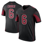 Johmsee A.Cardinals #6 James Conner Player Black Color Rush Vapor Limited Untouchable Stitched Jerseys