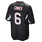 Johmsee A.Cardinals #6 James Conner Player Black Home Game Stitched Jerseys