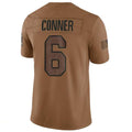 Johmsee A.Cardinals #6 James Conner Player Brown Limited Salute To Service Game Stitched Jerseys