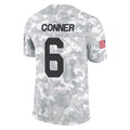 Johmsee A.Cardinals #6 James Conner Player Camo Salute to Service Limited Home Stitched Jerseys