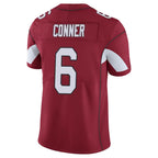 Johmsee A.Cardinals #6 James Conner Player Cardinal Vapor Limited Home Game  Stitched Jerseys