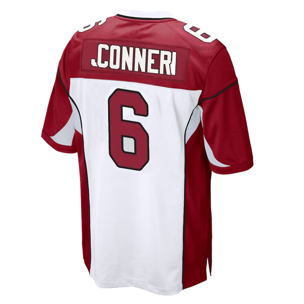 Johmsee A.Cardinals #6 James Conner Player White Cardinal Home Game Stitched Jerseys