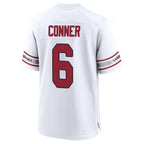 Johmsee A.Cardinals #6 James Conner Player White Home Game Stitched Jerseys