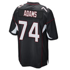 Johmsee A.Cardinals #74 Isaiah Adams Player Black Home Game Stitched Jerseys