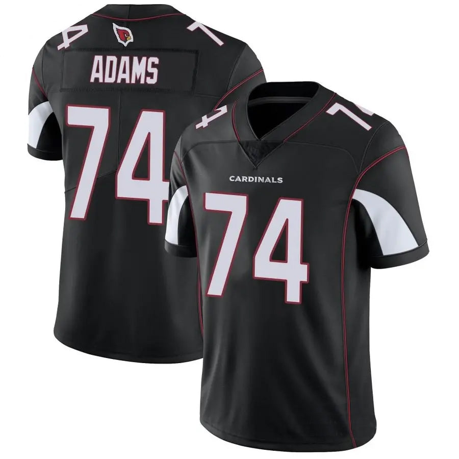 Johmsee A.Cardinals #74 Isaiah Adams Player Black Vapor Limited Stitched Jerseys