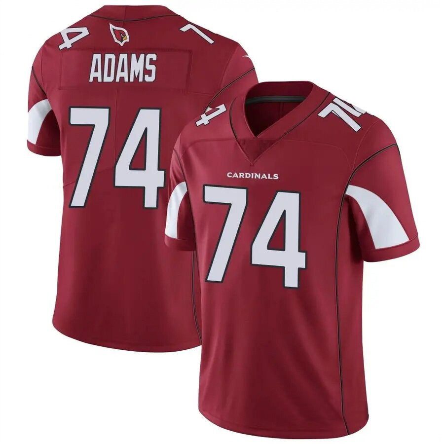Johmsee A.Cardinals #74 Isaiah Adams Player Red Game Stitched Jerseys
